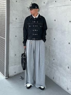 「アイテム（フォーマルスーツ/小物）」を使った、蘭丸さん（メンズ・175cm）の秋コーディネート
