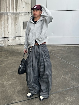 蘭丸さん（骨格ストレート・メンズ・175cm）の秋コーディネート