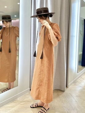 「BENELLI（ベネリ）のアイテム」を使った、sakakibaraさん（レディース・168cm）の春コーディネート