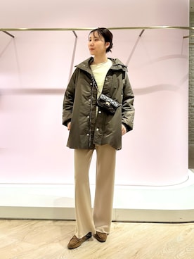 「upperhights（アッパーハイツ）のアイテム」を使った、sakakibaraさん（レディース・168cm）の秋コーディネート