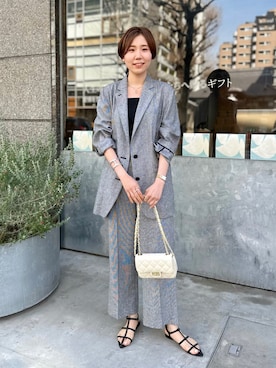 sakakibaraさん(レディース・168cm)の春コーディネート