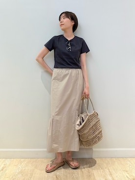 sakakibaraさん（レディース・168cm）の夏コーディネート