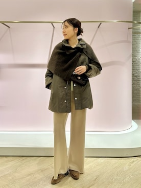 「NOLLEY’S Sophi（ノーリーズソフィ）のアイテム」を使った、sakakibaraさん（レディース・168cm）の秋コーディネート