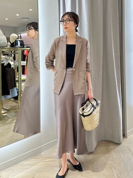 sakakibaraさん(レディース・168cm)の春コーディネート