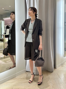 sakakibaraさん（レディース・168cm）の春コーディネート