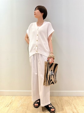 sakakibaraさん（レディース・168cm）の春コーディネート