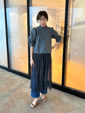 sakakibaraさん（レディース・168cm）の夏コーディネート