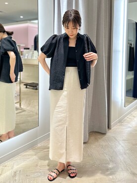 sakakibaraさん（レディース・168cm）の夏コーディネート