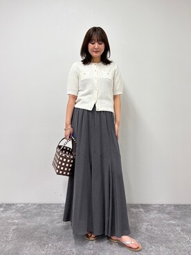 「レディースファッション」｜chiharuさん（レディース・156cm）の春コーディネート