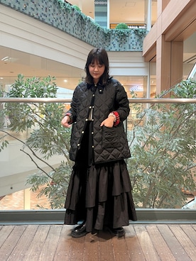 「アイテム（ブルゾン）」を使った、chiharuさん（レディース・156cm）の夏コーディネート