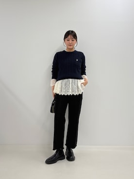 chiharuさん（レディース・156cm）の秋コーディネート