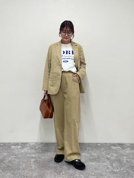 chiharuさん（レディース・156cm）の春コーディネート