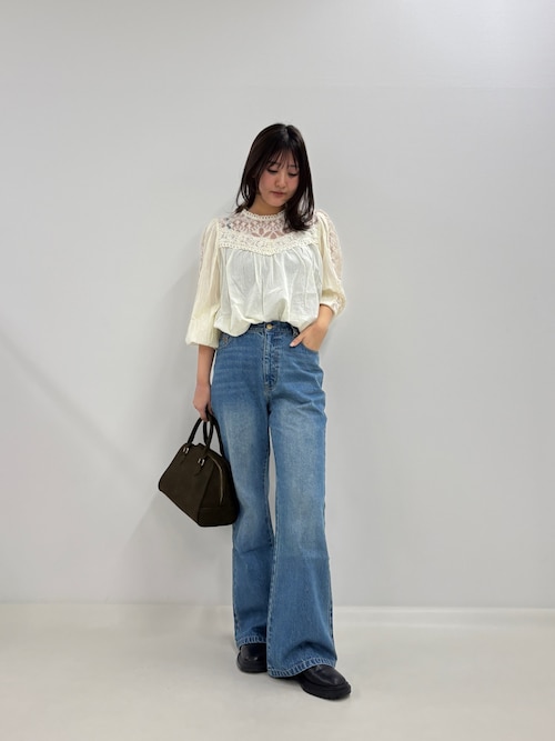 セール】【CHOKLATE PARIS/チョコレート パリ】レースブラウス（シャツ