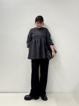 chiharuさん（レディース・156cm）の冬コーディネート