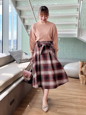 aikaさん（レディース・154cm）の秋コーディネート