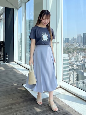 aikaさん（レディース・154cm）の春コーディネート