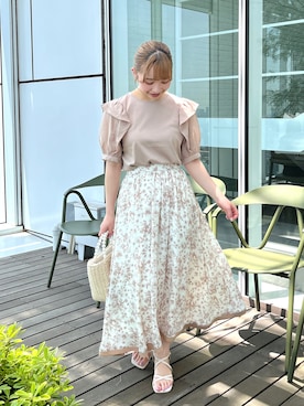 aikaさん（レディース・154cm）の夏コーディネート