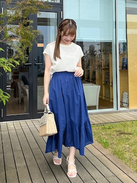 aikaさん（レディース・154cm）の夏コーディネート