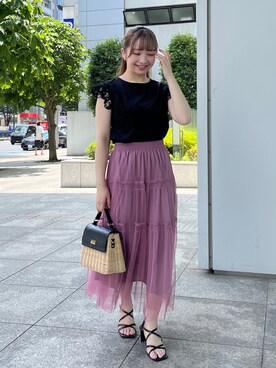 aikaさん（レディース・154cm）の夏コーディネート