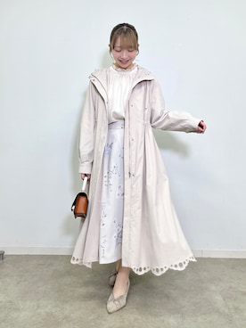「154cm」｜「アイテム（ブルゾン）」を使った、aikaさん（レディース・154cm）の冬コーディネート