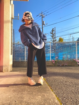 「Java（ジャバ）のアイテム」を使った、senzuさん（レディース・157cm）の冬コーディネート