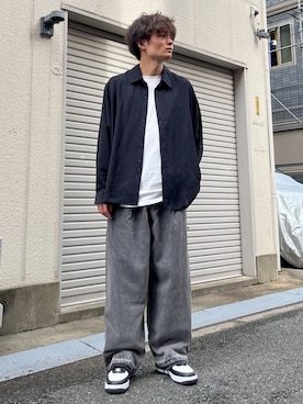 MinoriTYスタッフさん（メンズ・172cm）の秋コーディネート