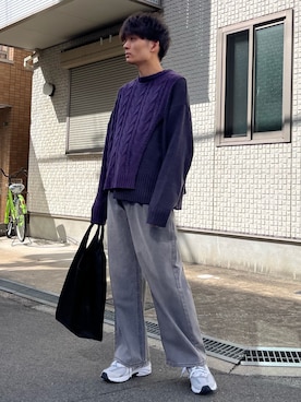 MinoriTYスタッフさん（メンズ・172cm）の秋コーディネート