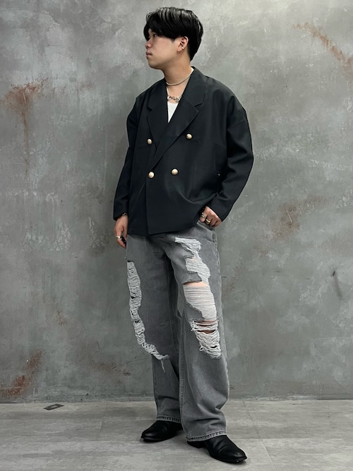 セミワイドストレート COHINA DENIM セミワイドストレート-short & regular | 小柄・低