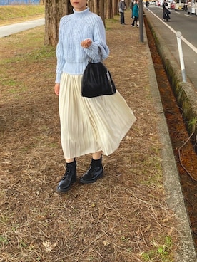 ぷるさん（レディース・158cm）の秋コーディネート