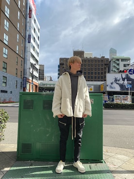 😈🤖ぶんまわしRinRin👿🤖さん（メンズ・182cm）の冬コーディネート