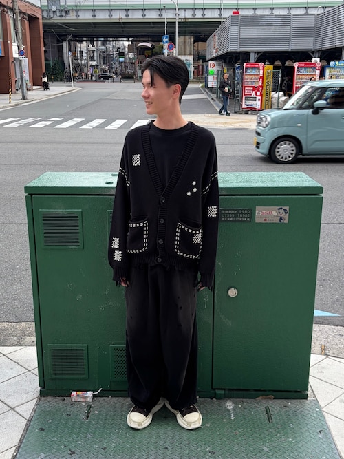 DankeSchon/ダンケシェーン/HAND STITCH KNIT CARDIGAN（カーディガン