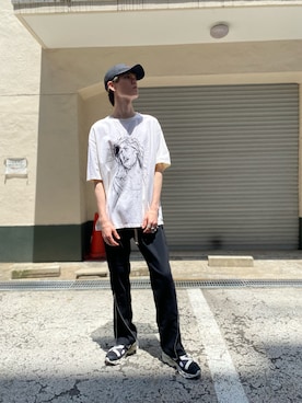 「SOMEIT（サミット）のアイテム」を使った、😈🤖ぶんまわしRinRin👿🤖さん（メンズ・182cm）の春コーディネート