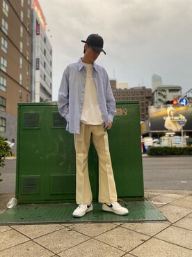 「L.H.P（エルエイチピー）のアイテム」を使った、😈🤖ぶんまわしRinRin👿🤖さん（メンズ・182cm）の春コーディネート