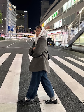 「BEAMS（ビームス）のアイテム」を使った、129.129  さん（レディース・158cm）の冬コーディネート