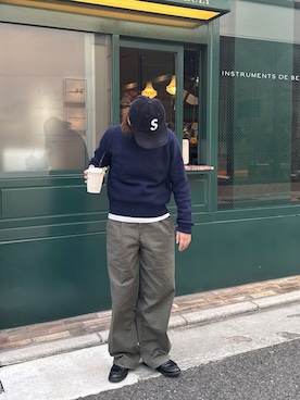 「Ray BEAMS（レイビームス）のアイテム」を使った、129.129  さん（レディース・158cm）の春コーディネート