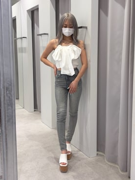 miinaさん（レディース・156cm）の夏コーディネート
