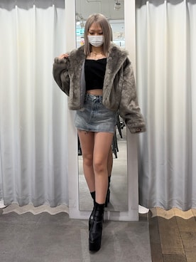 miinaさん（レディース・156cm）の冬コーディネート