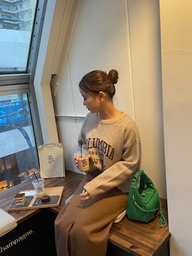 reeedstaffさん（レディース・157cm）の冬コーディネート