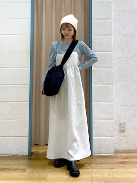 「アイテム（ピアス（両耳用））」を使った、りみさん（レディース・155cm・20代）の秋コーディネート