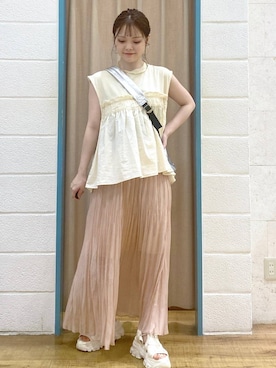 りみさん（レディース・155cm）の夏コーディネート