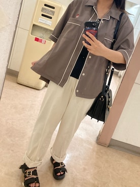 ねむたさのきわみさんのコーディネート