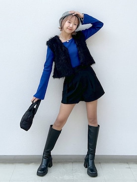 いそまるさん（レディース・168cm）の冬コーディネート