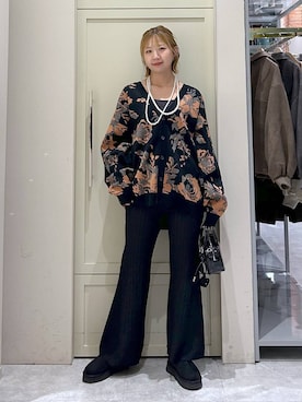 「アイテム（その他シューズ）」を使った、いそまるさん（レディース・168cm・20代）の秋コーディネート