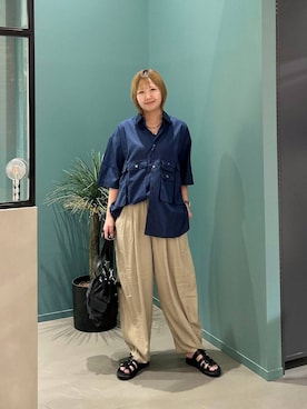 いそまるさん(レディース・168cm)の夏コーディネート