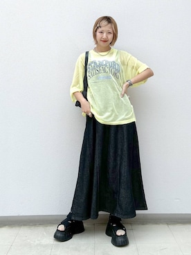 いそまるさん（レディース・168cm）の夏コーディネート