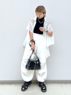 いそまるさん（レディース・168cm）の夏コーディネート