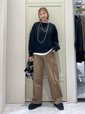 「アイテム（その他シューズ）」を使った、いそまるさん（レディース・168cm・20代）の秋コーディネート