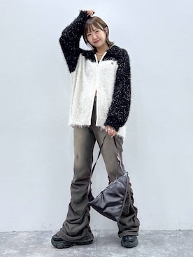 「アイテム（キャミソール）」を使った、いそまるさん（レディース・168cm・20代）の秋コーディネート