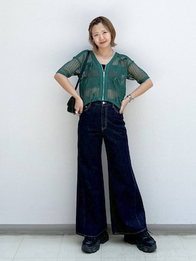 いそまるさん（レディース・168cm）の夏コーディネート