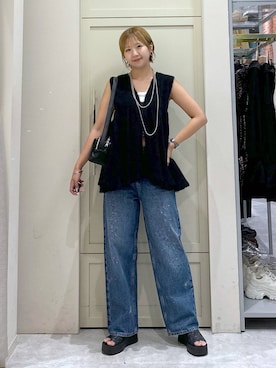 「アイテム（キャミソール）」を使った、いそまるさん（レディース・168cm・20代）の夏コーディネート